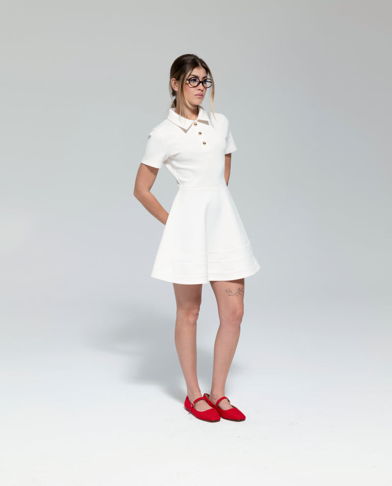 Dress Séraphine Off White - Ginaci