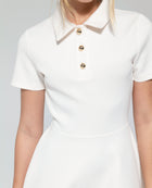 Dress Séraphine Off White - Ginaci
