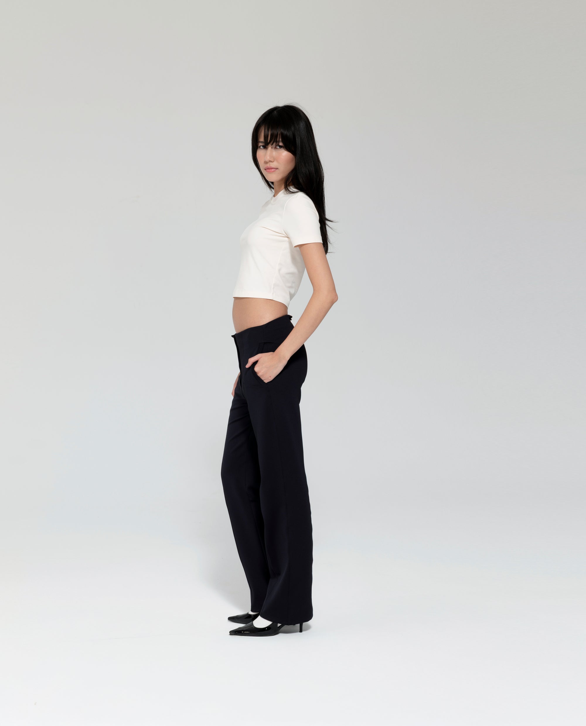 T-Shirt Static Off White - Ginaci